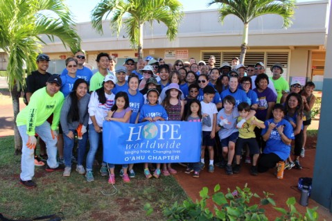 Oahu Church of Christ, HOPE Worldwide O'ahu Chapter
